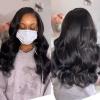 Bodywave Tape In Hair Extensions 12inch Human Hair Invisible Wavy Tape In Hair Extension 1bundle 100g 40pcs Black Glue In Real Human Hair Tape Ins Seamless Reusable Adhesive Tape In Hair view 3