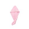 3-Piece Set of Ultra Absorbent Microfiber Hair Towels, Suitable for Women's Fast Drying Hair Cap, with Buttons, Used for Drying Curly, Long and Thick Hair to Prevent Curling view 1