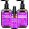 Hair Growth Shampoo and Conditioner Set With Rosemary, Biotin, Argan, and Castor Oils for Thinning, Damaged, Curly Hair view 1
