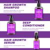 Hair Growth Shampoo and Conditioner Set With Rosemary, Biotin, Argan, and Castor Oils for Thinning, Damaged, Curly Hair view 4