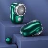 Electric Razor for Men, Mini Shave Portable Electric Shaver, Travel Electric Razor, USB Rechargeable Shaver, One Button Use Shaver for Home Car Travel Gift(Green) view 3