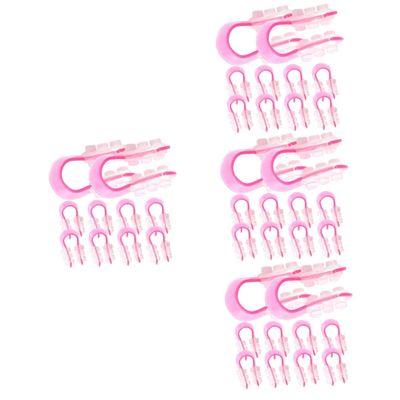 FRCOLOR 40pcs Nose Lifting Clips Nose for Shaping Ergonomic Beauty Tool for Women Girls Shaped Design OPP Bag