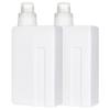 2pcs Laundry Bottle Travel Soap Plastic Soap Dispenser Liquid Powder Laundry Container Refillable Laundry Bottle Travel Laundry Soap Gel or view 1