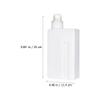 2pcs Laundry Bottle Travel Soap Plastic Soap Dispenser Liquid Powder Laundry Container Refillable Laundry Bottle Travel Laundry Soap Gel or view 3
