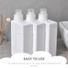 2pcs Laundry Bottle Travel Soap Plastic Soap Dispenser Liquid Powder Laundry Container Refillable Laundry Bottle Travel Laundry Soap Gel or view 4