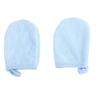 FOMIYES 3pcs Thickened Facial Cleaning Gloves for Makeup Removal Soft Microfiber Pads Washable Cosmetic Puff for Gentle Makeup Removal and Skin Care view 1