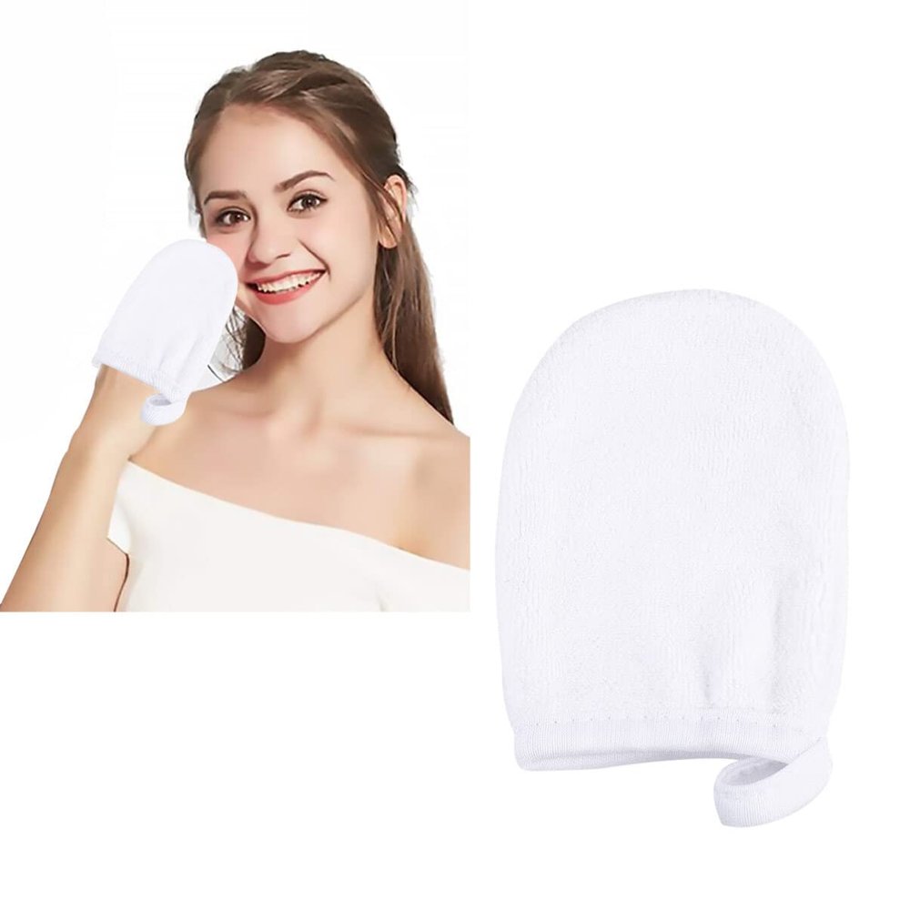 FOMIYES 3pcs Washing Cloth Women Cosmetic Body Travel Bathing Thickened Ladies Salon Removing Face Reusable Microfiber Shower Glovesreusable Spa Puff Pads Gloves Students Soft