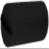 Therapists Choice Extra Large Jumbo Round Firm Massage Table Bolster Pillow Pad - 25 x 9 Inch (Black) view 1