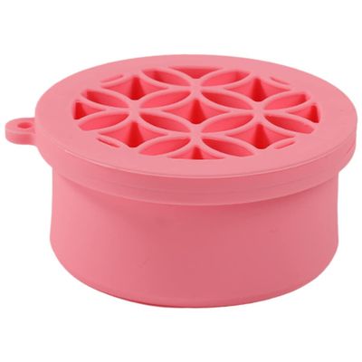 FOMIYES Folding Silicone Makeup Brush Cleaning Bowl Brush Cleaner for Sponges and Tools Reusable and Practical Design for Easy Cleaning