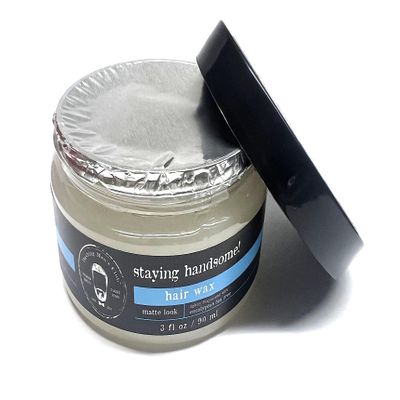 Dashing Men's Club Hair Wax Matte Look Lighlty Fragranced with Eucalyptus Tea Tree, 3oz