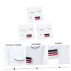 3pcs Eyelash Extension Practice Tray Face Model in ABS White view 3