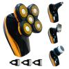 6 in 1 Electric Men Head Shaver IPX7 Waterproof with Hair Clippers/Nose Hair/Sideburns Trimmer Grooming Head Shaver kit view 1