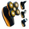 6 in 1 Electric Men Head Shaver IPX7 Waterproof with Hair Clippers/Nose Hair/Sideburns Trimmer Grooming Head Shaver kit view 4