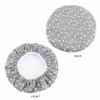 6 Pieces Womens Shower Cap Terry Cloth Lined EVA Exterior Triple Layer Reusable Waterproof Large Bath Hair Cap Hair Drying Cap Bath Caps view 4