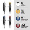 Tattoo Cartridge Needles #12 0.35mm 14 Round Liner Standard Disposable Tattoo Cartridges 20Pcs Needles for Professional Rotary Tattoo Pen Machine Supply view 2
