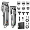 AngFan Professional Hair Clippers for Men - Cordless Clippers & Trimmers Set with LCD Display, 7200RPM High-Speed Motor, 5H Runtime, Wall-Mountable Barber Tools for Home Use & Professional Barbers view 1