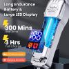 AngFan Professional Hair Clippers for Men - Cordless Clippers & Trimmers Set with LCD Display, 7200RPM High-Speed Motor, 5H Runtime, Wall-Mountable Barber Tools for Home Use & Professional Barbers view 3