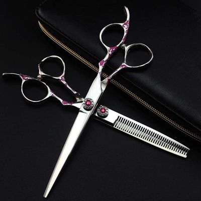 Hairdressing Scissors and Thinning Scissors Stainless Steel Barber & Personal use Classic Design Tool