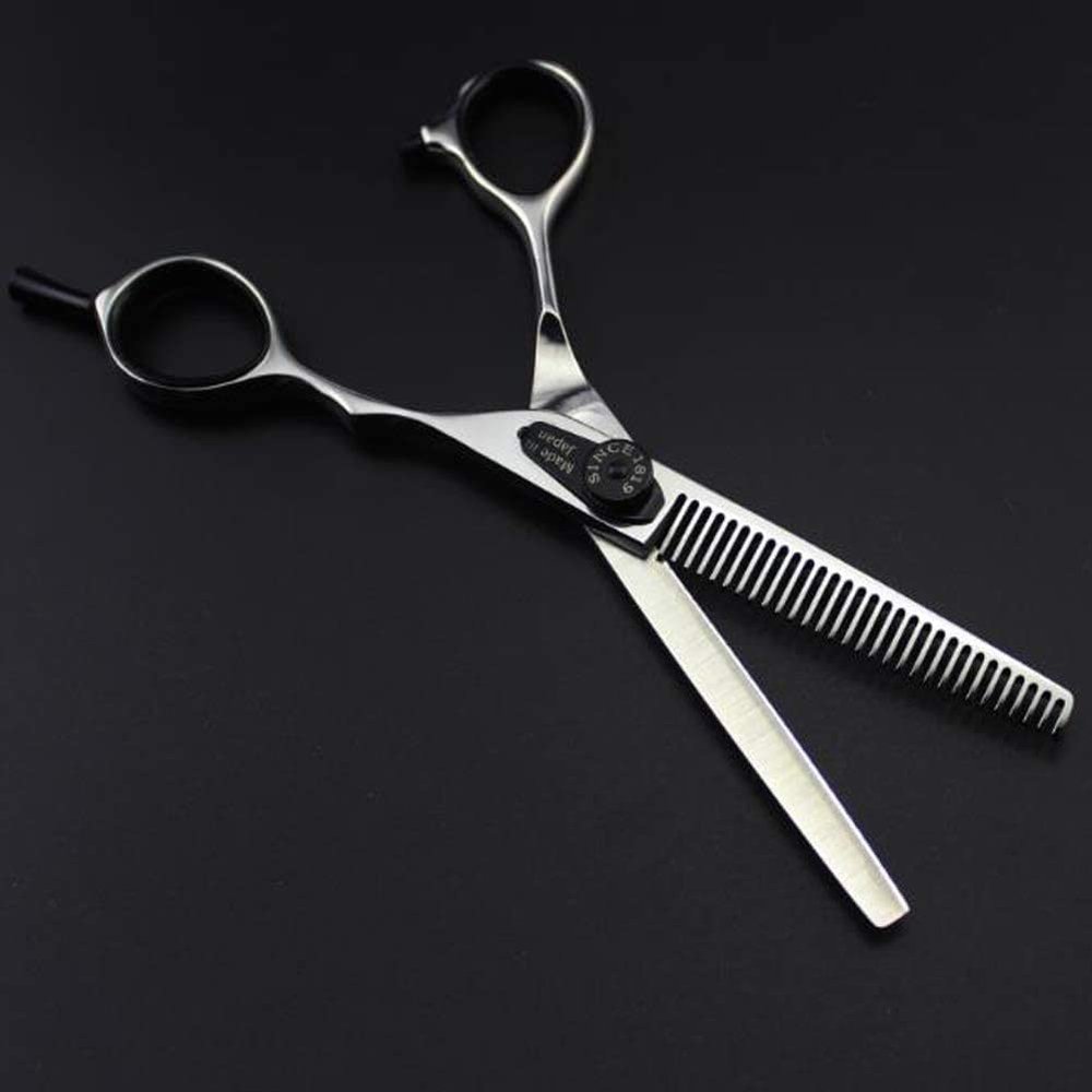 High-end Gems Hairdressing Scissors,Hairdressing Scissors Hairdressing Scissors Flat Scissors Fringe Scissors 6.0 Inch