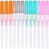 DJCIW 12PCS Mixed-size Catheter Piercing Needles,Disposable 14G 16G 18G 20G IV Catheter Hollow Needles for Ear Nose Belly Lip Eyebrow Tongue Nipple Cartilage Piercing view 1