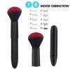 1PCS Portable Beauty Brush USB Charge Electric Makeup Tool Cosmetics Brush Concealer Foundation Tools Black view 3