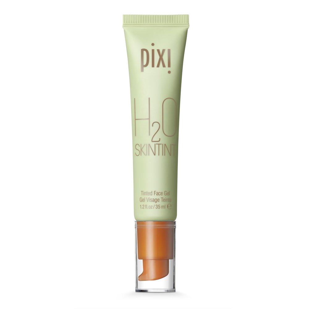 Pixi H2O SkinTint | Tinted Gel Moisturizer | Lightweight, Hydrating & Water-Resistant | Evens Tone & Reduces Redness | Chai | 1.2 fl oz/35 ml
