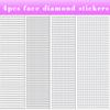 1799 Pcs 4 Sheets Pearl Rhinestone Stickers 3/4/5/6 mm Self Adhesive Rhinestones Gems for Face Eyes Makeup Hair Body (White_pearl-3/4/5/6mm) view 3