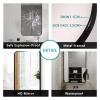 Nordic Ceiling Hanging Mirror, HD Vanity Make-up Shaving Mirrors for Bathrooms Bedrooms Dressers and Modern Theme Decor - Rectangular (Size : 40cmx70cm) view 4