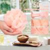 FARMOGA Bath Loofah Sponge Body Scrubber Shower Sponge Exfoliating Mesh Pouf Shower Ball Bath Sponges for Women and Men Bathing Accessories (4Pack 50G Colorful) view 4