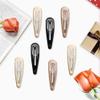 Cptots Metal Snap Hair Clips Water Drop No Slip Hair Barrettes for Women Large Hair Clips For Thick And Thin Fine Hair,Black Brown Beige,2.67 x 0.7 Inches,12 PCS view 4