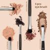 STUDIO17 Eye Makeup Brush Set 5 Pcs | Small & Portable Eye Shadow Brushes | Korean Eye Makeup Brushes | Premium Synthetic Bristles for Professionals view 2
