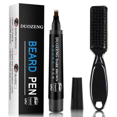 Barber Styling Pencil - Fill, Shape & Define Perfect Beard - Brown