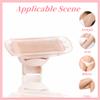 Razor Replacement Heads Compatible with Flawless Nu Razor,Body Replacement Heads for Finishing Touch Flawless Razor for Women,Hair Remover Replacement Head with Covers,Rose Gold Pack of 2. view 4