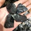 FIDEMM Natural Crystal Rough 4pcs Natural Black Tourmaline Crystal Rough Rock Mineral Sample raw Stone Mineral Sample view 2