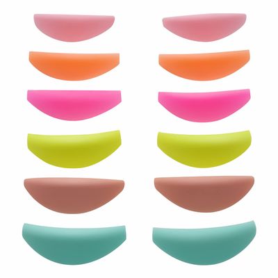 Lami Lash Lift Pad LM Curl Soft 6 Size Lifting Shield Eyelash Perming Rod Neon Lamination Roller Elastic Perm Rods With Ribbon Cover Silicone Eye Patch Y Brush Lash Lift Tools Lash Tips Won't Hit Eye