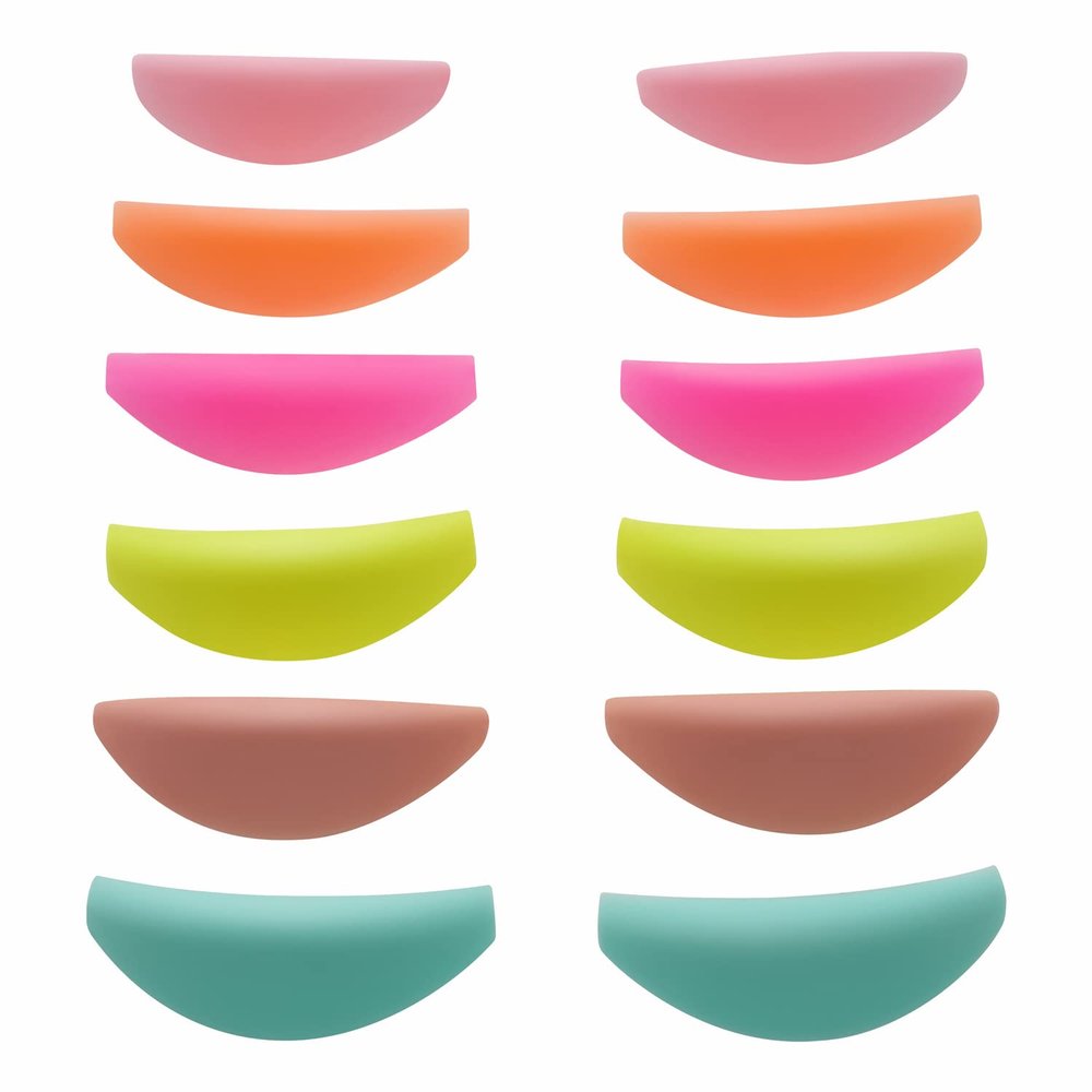 Lami Lash Lift Pad LM Curl Soft 6 Size Lifting Shield Eyelash Perming Rod Neon Lamination Roller Elastic Perm Rods With Ribbon Cover Silicone Eye Patch Y Brush Lash Lift Tools Lash Tips Won't Hit Eye