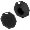 2Pack Silicone Body Scrubber, Qewro Body Buffer Exfoliating Brush with Silicone Loofah, Scalp Exfoliator Hair Shampoo Skin Cleaning Brush, Bath & Body Brushes for Men Women use in Shower (2Pack) view 1