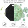 2Pack Silicone Body Scrubber, Qewro Body Buffer Exfoliating Brush with Silicone Loofah, Scalp Exfoliator Hair Shampoo Skin Cleaning Brush, Bath & Body Brushes for Men Women use in Shower (2Pack) view 2