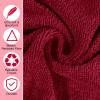 Newwiee 72 Pack Microfiber Bleach Proof Towels Bulk for Salon 18 x 30 Inch Dry Lint Free Hair Drying Hand Towels for Hair, Gym, Bath, Spa, Shaving, Barber(Red) view 3