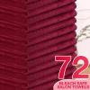 Newwiee 72 Pack Microfiber Bleach Proof Towels Bulk for Salon 18 x 30 Inch Dry Lint Free Hair Drying Hand Towels for Hair, Gym, Bath, Spa, Shaving, Barber(Red) view 4
