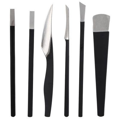 6pcs / set Pedicure Knife Set for Feet, Ingrown Toe Nail Correction Pedicure Tools Kit, Stainless Steel Toenail Clipper Set for Nail Corn Callus with Storage Box(A)