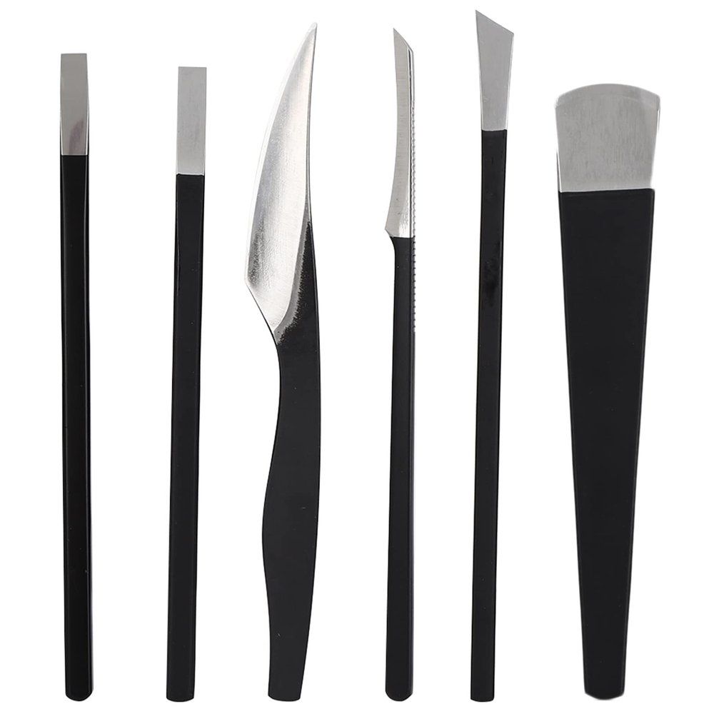 6pcs / set Pedicure Knife Set for Feet, Ingrown Toe Nail Correction Pedicure Tools Kit, Stainless Steel Toenail Clipper Set for Nail Corn Callus with Storage Box(A)