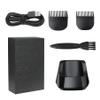 Self-Cut System Electric Pubic Hair Trimmer for Men - Waterproof - Skin Friendly Shaver for Personal Grooming - Built-in LED Light, Rechargeable, Travel-Ready Design view 2