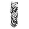 2 Sheets Men Women Waterproof Temporary Tattoo Stickers Totem Geometric Full Arm Tattoos (Color : TQB-172, Size : A) view 3