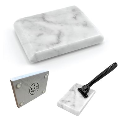 Razor Tapping Stone - Save Your Sink, Tub, and Shower Shelf from Razor Tapping Marks