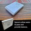 Razor Tapping Stone - Save Your Sink, Tub, and Shower Shelf from Razor Tapping Marks view 2