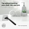 Razor Tapping Stone - Save Your Sink, Tub, and Shower Shelf from Razor Tapping Marks view 3