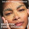 Dr Dennis Gross DermInfusions Lift + Repair Eye Mask | Visibily Lift + Firm, Fills the Appearance of Fine Lines, Deepy Hydrates + Repairs, Visibly Depuffs the Undereye Area | 4 Treatments view 3