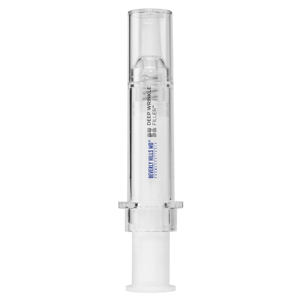 Beverly Hills MD Deep Wrinkle Filler- Decrease Appearance of Deep Wrinkles on Contact, Anti-Aging Serum for Smooth, Lifted Complexion- Helps Correct Fine Lines & Creases w/Diamond Dust & Polymers