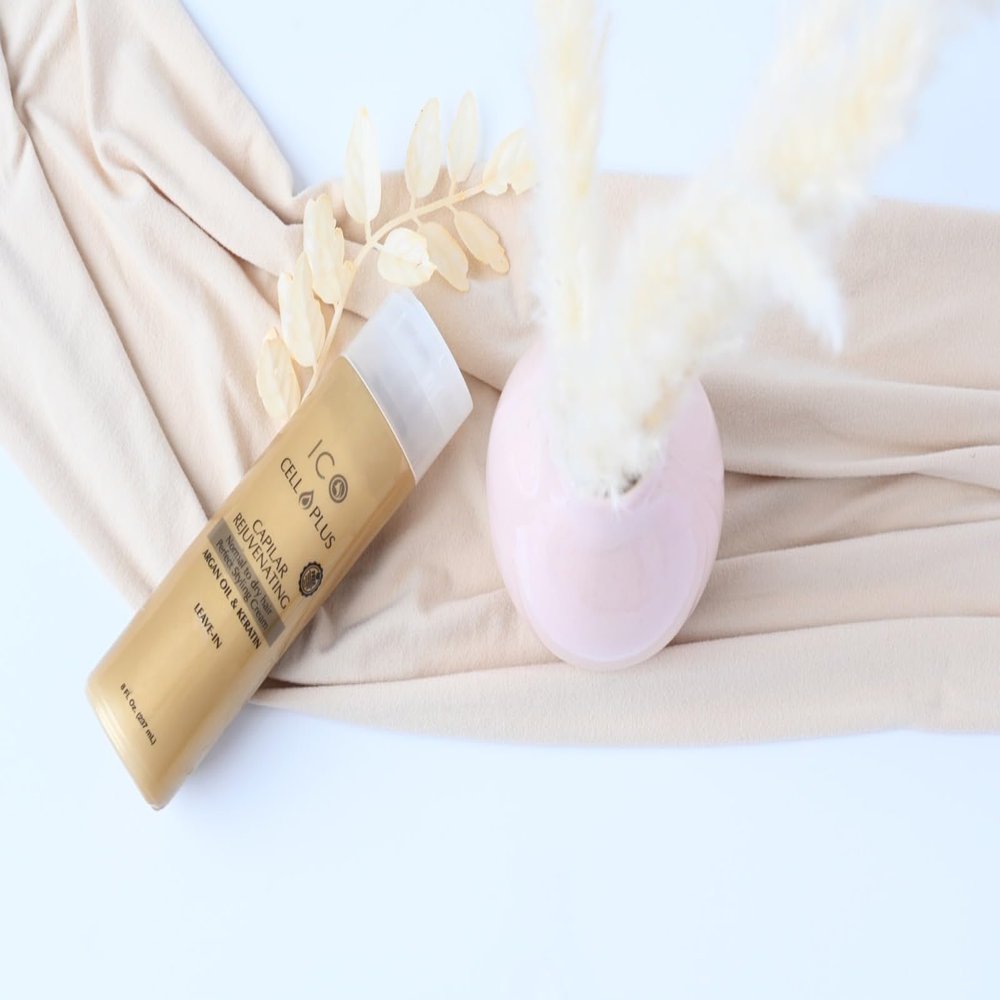 Argan oil & Protein Keratin Leaven-In. CELL PLUS HAIR.Perfect combination that allows giving a deep and nourishing hair treatment indicated for wavy hair damaged by chemical processe